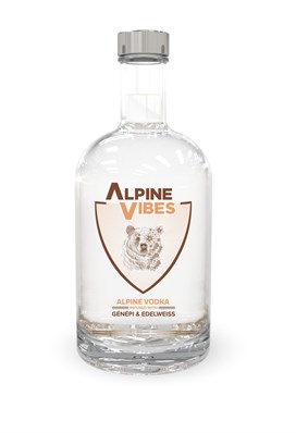 Alpine Vibes Bottles Alpine Vodka 50 Cl